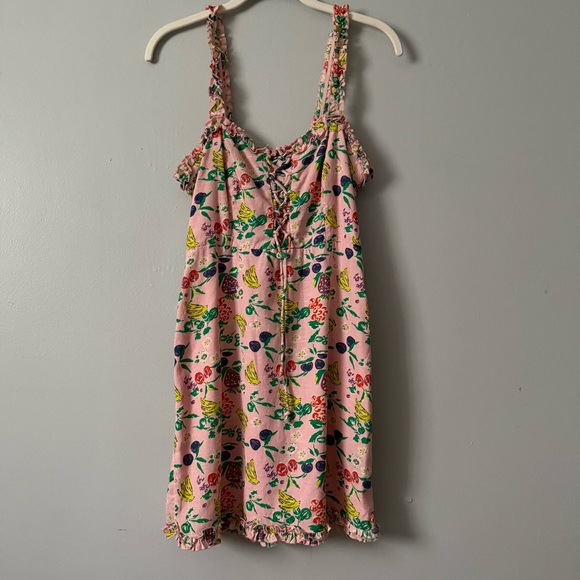 Urban Outfitters Robin Lace up Fruit Dress - Picture 2 of 7